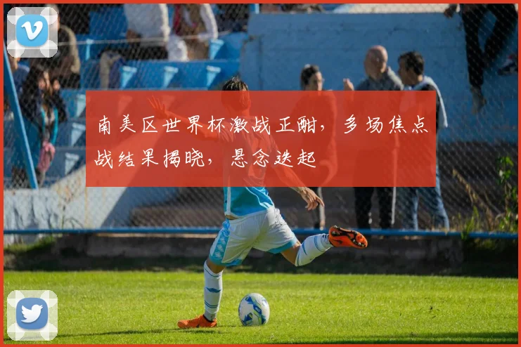 南美区世界杯激战正酣，多场焦点战结果揭晓，悬念迭起